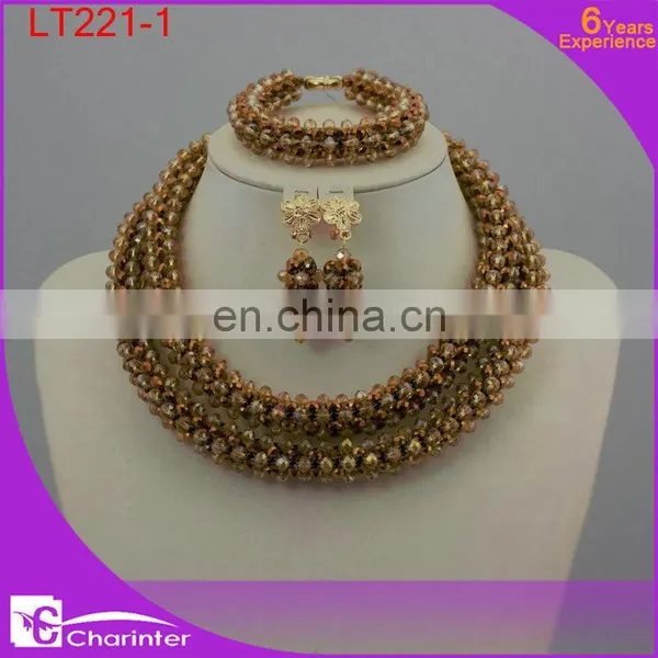 African Coral Beads Jewelry Set LT220-1 photo-4