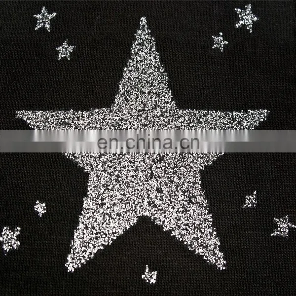 Custom Quality Glitter Heat Transfer Vinyl for Clothing photo-3