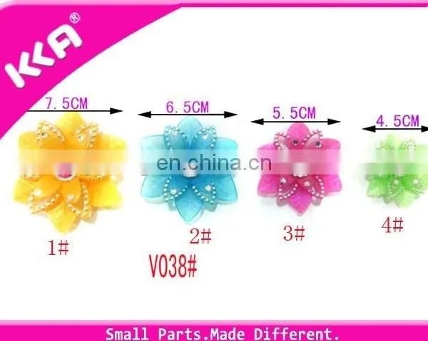 Fashionable New Design Plastic Flower Buckle for Shoe photo-6