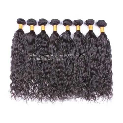 8A Brazilian Deep Wave 4 Bundles Human Virgin Hair Weave HAIRVILLA HAIR photo-4