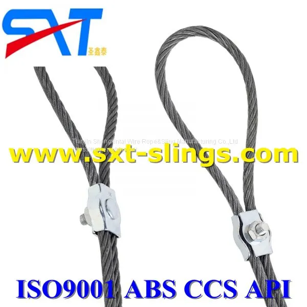Galvanized Steel Wire Rope Slings Exporter 6*49SWS+IWR photo-2