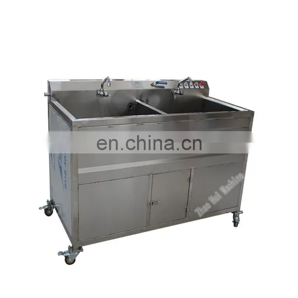 Double Tank Fruit and Vegetable Washing Machine Lettuce Washing Machine Strawberry Air Bubble Washing Machine photo-6
