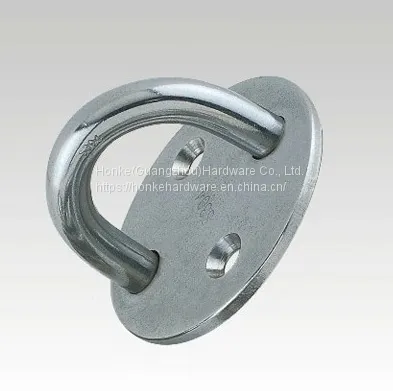 Plate HKS3214 For Sail Boats & Yachts Stainless Steel Round Pad Eye photo-3