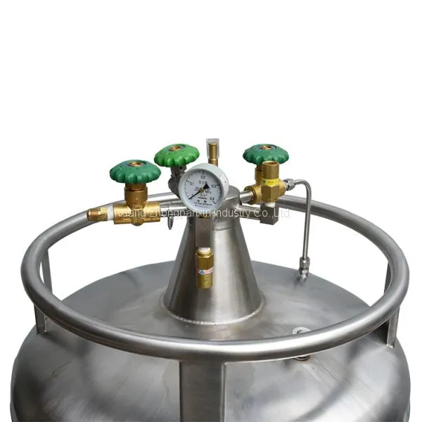 100L Self Pressurized Cryogenic Liquid Nitrogen Tank photo-2