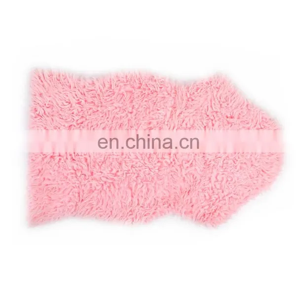 Hot Selling Home Use Comfortable Animal Shaggy Bedroom Floor Faux Fur Rugs Carpet Mat photo-3