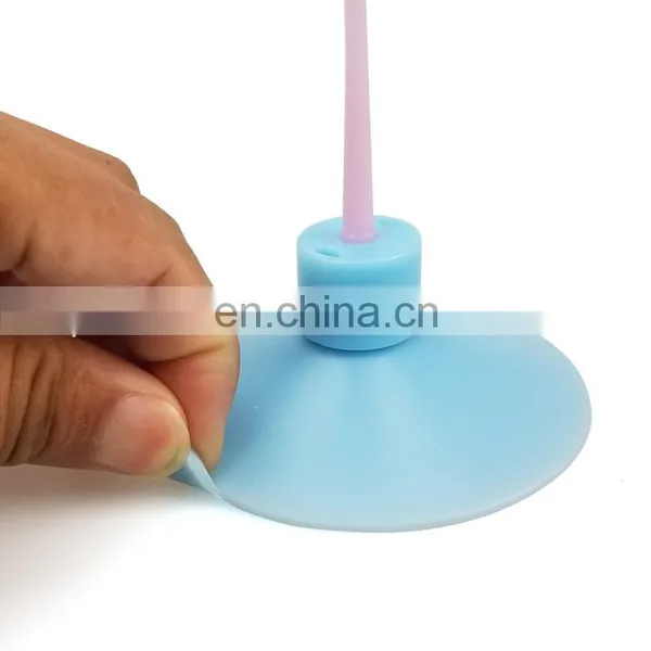 Cat Tease Toy With Pompom and Suction Cup Cat Play Toy Built-in Bell Funny Attractive Cat Toy photo-2