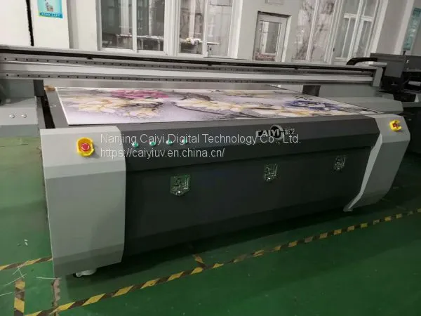 Großformatiger digitaler Caiyi UV-Flachbettdrucker (CY-UV2513)