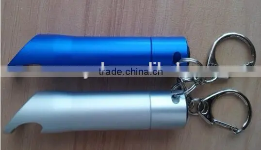 Aluminum Waterproof Gift Mini Keychain Light Bottle Opener photo-5