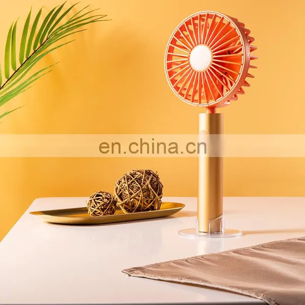 Novelty Gift Mute USB Charging Portable Home Mini Fan photo-5