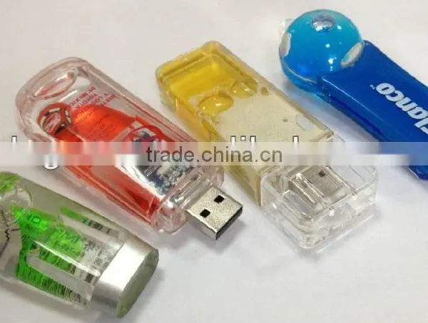 liquid acrylic USB disk