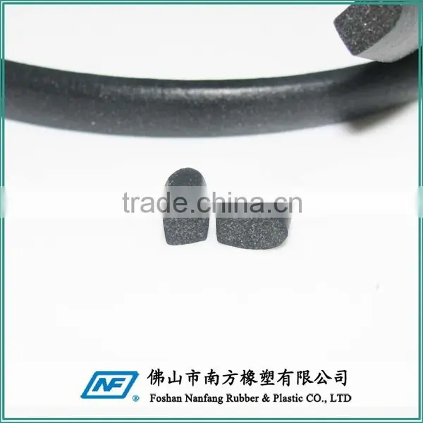 Black Rectangle Epdm Shower Door Rubber Seal photo-5