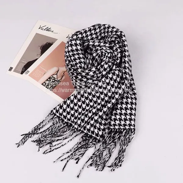 ladies women winter knitting long scarves