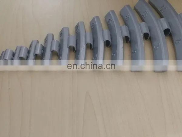 High End zn Clip on Wheel Weights for Steel Alloy Rim 5-60g photo-4