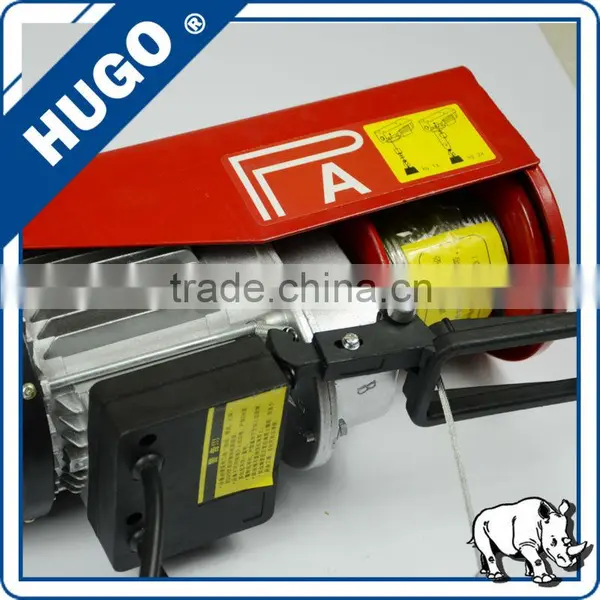 PA Mini Wire Rope Electric Hoist 110v With Remote Control photo-5