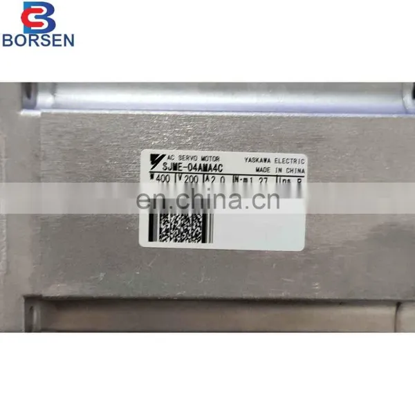 Original New Japan AC Servo Motor Price 400W Yaskawa Electric Driver SJME-04AMA4C photo-3