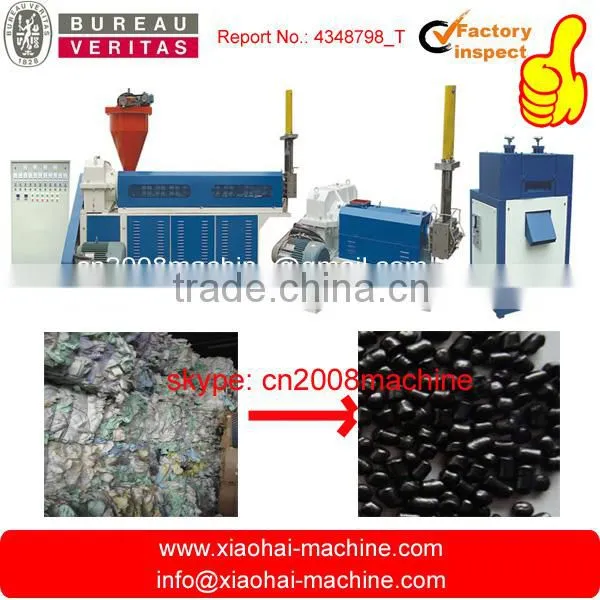 Water Cooling PE PP Waste Bag And Film Granulating Plastic Pellet Making Machine photo-2
