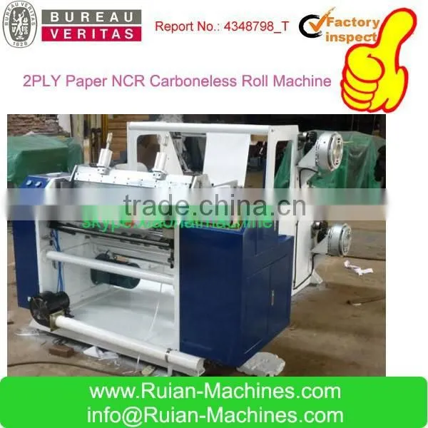 Fax Roll Paper Slitting Rewinding Machine