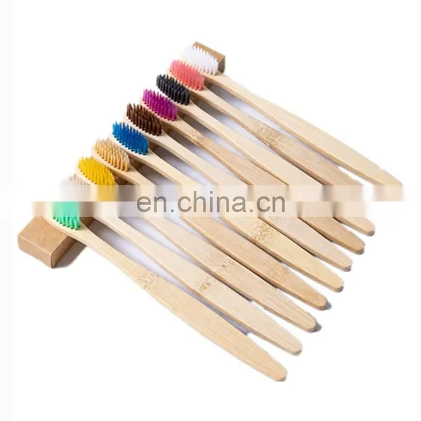 Wholesale Eco Friendly Bamboo Toothbrush Biodegradable Customize Manufacturer photo-2