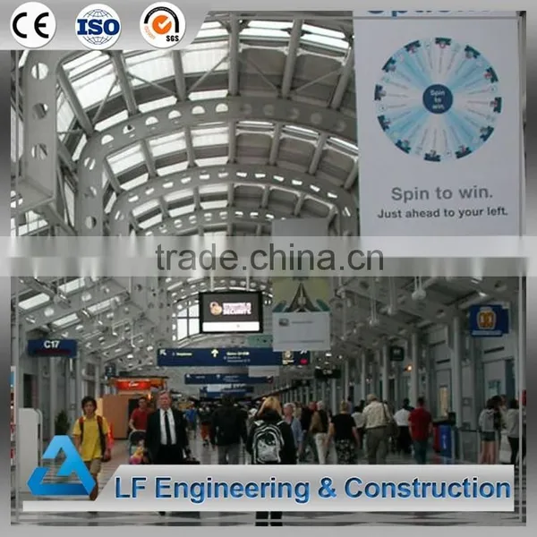 Easy Stallation Long Span Space Frame Steel Structure Airport Terminal photo-2