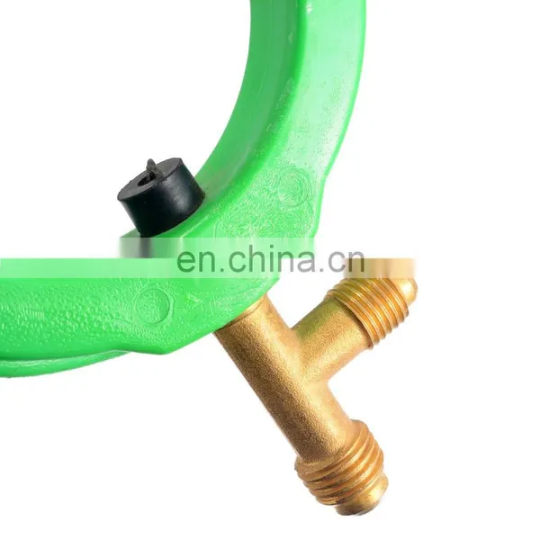 Side Can Tap Valve R134A R22 R410A AC Can Tap 2-in-1 Side Punch Opener Connecting 1/4 SAE und 1/2 Acme Thread Kältemittelflasche photo-3