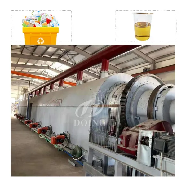 Pure PP/PE/PS/ABS Plastics to Fuel Oil Recycling Pyrolysis Machine Aluminum Plastic Pyrolysis Plant photo-4