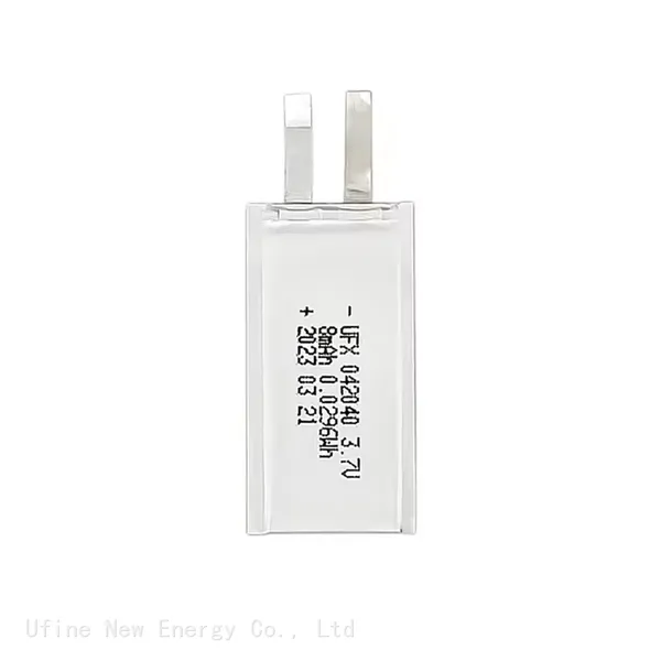 3.7 V 8mAh Ultra Thin Battery 042040 Lithium Battery