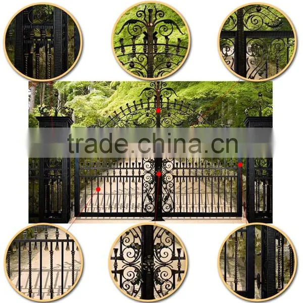 Top Manufacturer Classical Design Garden Gate Iron Gate Quality Choice photo-6