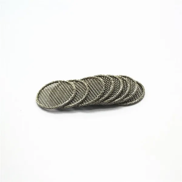 Stainless Steel 304 316L Round Plain/Twill/Dutch Woven Wire Mesh Oil Filter Disc photo-3