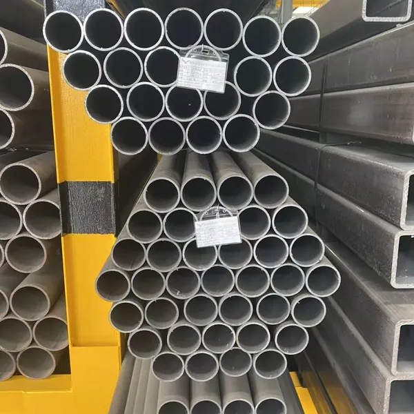 High Strength Welded Round Steel Tube for Structural Engineering photo-2