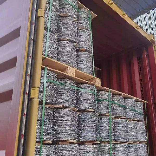 High Tensile Razor Barbed Wire Fence 500 Meters Sharp Edge Barbed Steel Blade Wire Mesh 12.5 Galvanized Barb Wire Price Per Roll photo-6