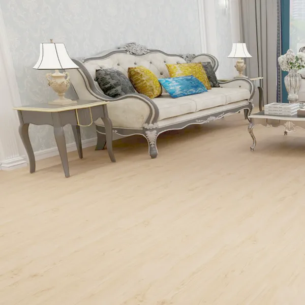 SPC Flooring Waterproof Fireproof Click Lock Vinyl Plank Wood Grain For Home Commercial