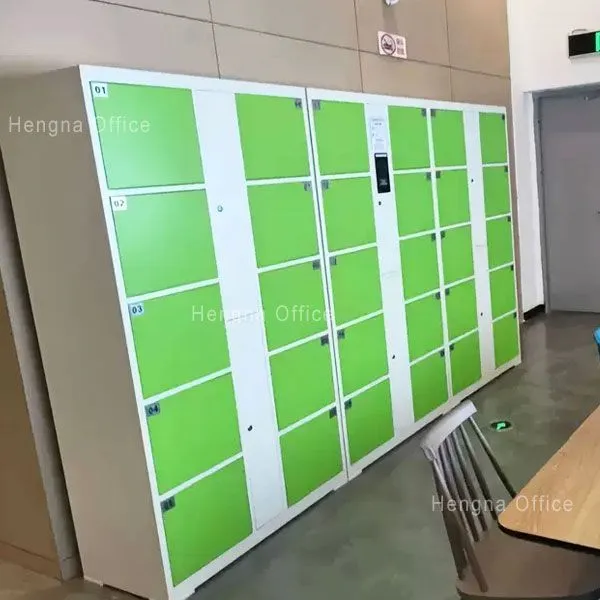 Smart Electronic Locker With Facial & Fingerprint Recognition - Ideal for Gym in Tallinn, Estonia - Voice Guidance & Secure Locks photo-3