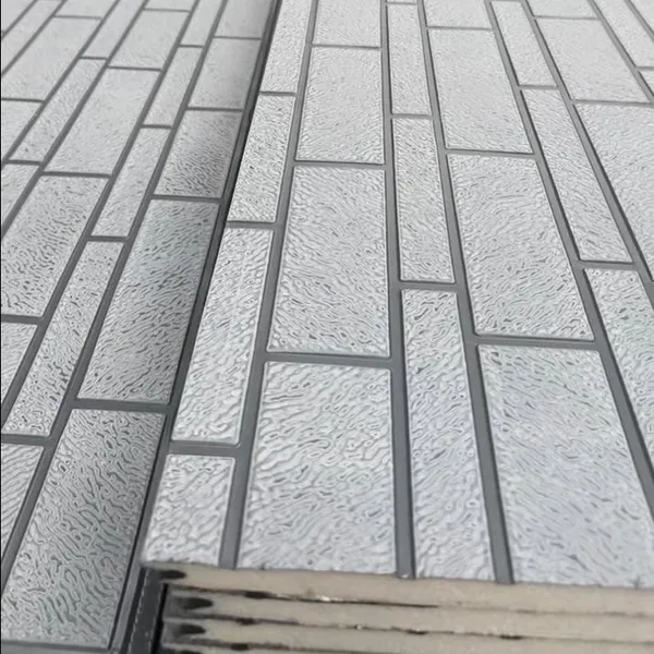 PU Foam Sandwich Panels Roof Fireproof Insulated Sandwich Wall Panel Building Boards of Metal Siding photo-3