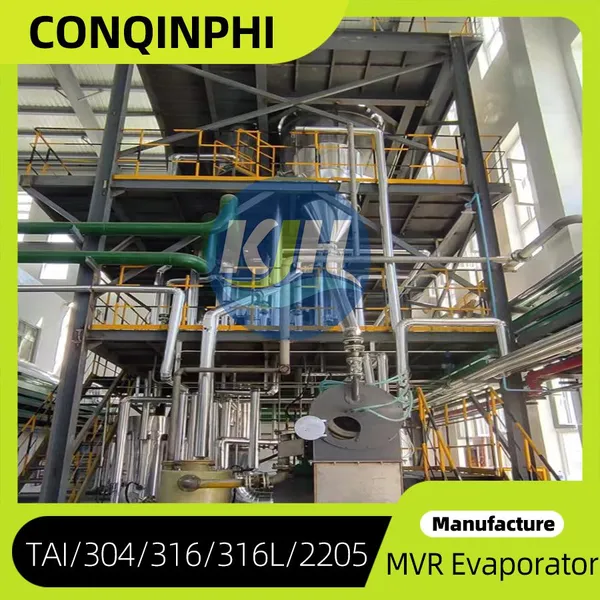 Oil-Free Compressor Driven Forced Evaporation Crystallizer 1500L Batch Volume IP65 photo-4