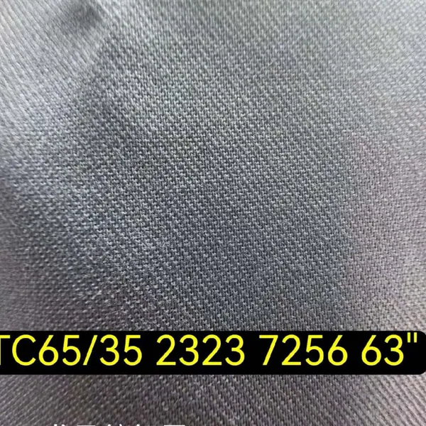 TC65/35 cotton-polyester workwear fabric, 23*23, 72*56, twill pocket lining fabric