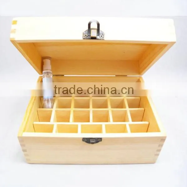 Essential Oil Packaging and Store Box of Variety of Wood photo-2