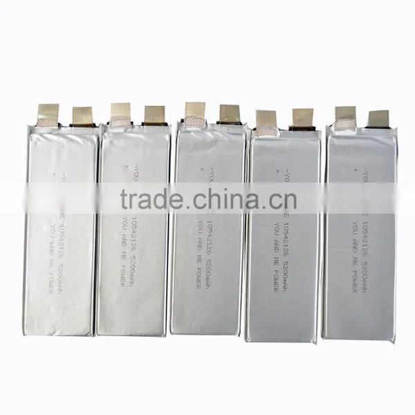 Rechargeable Lithium Polymer Lipo Battery 5200mAh 3.7V photo-3