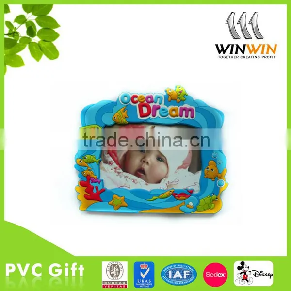 Personalized High Quality 3D Cute Bear PVC Photo Frame/Picture Frame photo-3