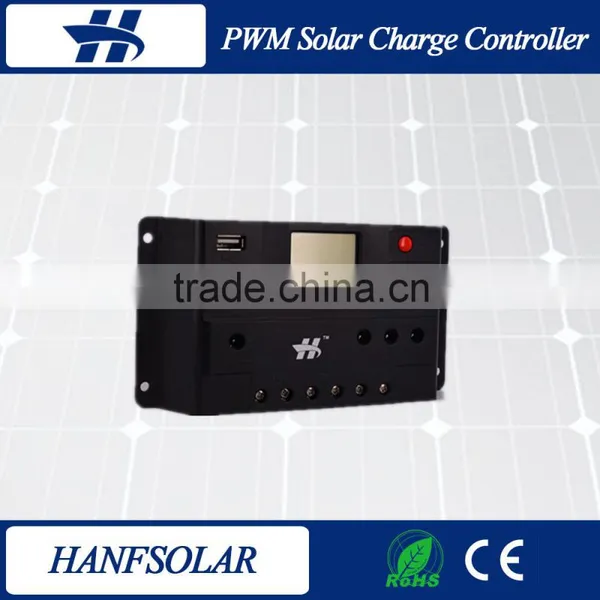 China Original Design 10A PWM Charge Controller,PWM Solar Charge Controller 12v 24v Auto LCD Display photo-4