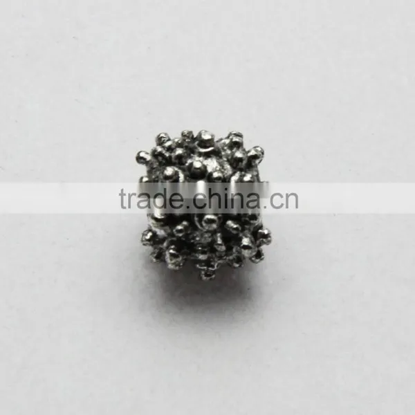 Popular Drum Shape Anti-silver Large Hole Metal Beads, Zinc Alloy Bracelets & Necklaces Beads Accessories photo-6