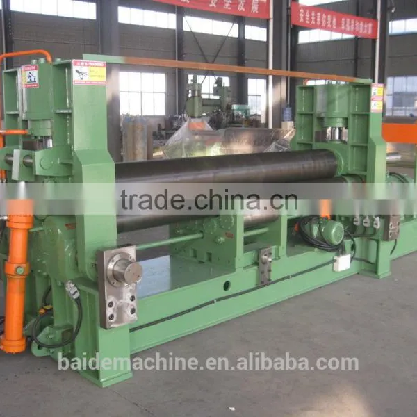 Stainless Steel 3-roller Hydrualic Bending Machine cold Roll Forming Machine photo-5
