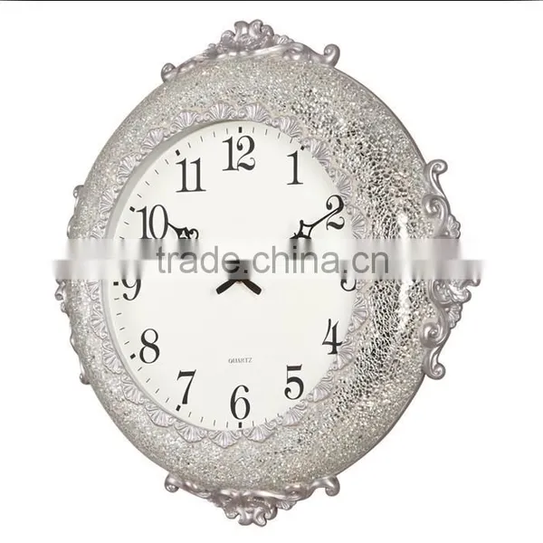 Home Decoration Digital Large Modern Design Mosaic Wall Mounted Clock photo-3