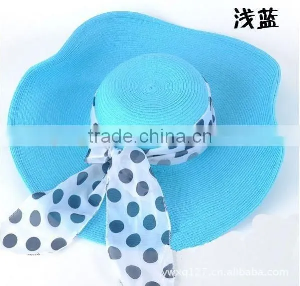 Wholesale Hat Straw Hat for Ladies Fashion Cheap Straw Hat