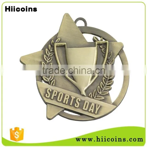 Manufacturer Wholesale Soft Enamel Custom Sports Medal photo-6