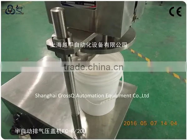 Stainless Steel 20l Gluewater Pail Plastic Lids Pressing Machine photo-4
