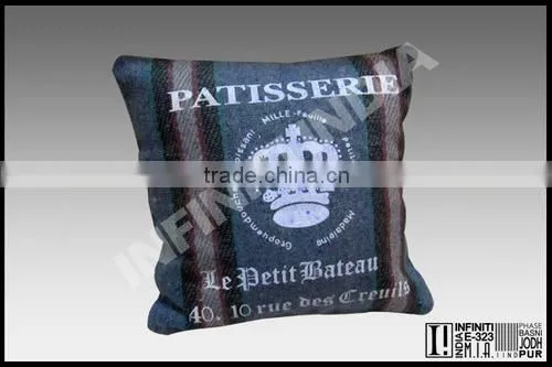 VINTAGE DECORATIVE PRINTED CUSHION,VINTAGE CUSHION