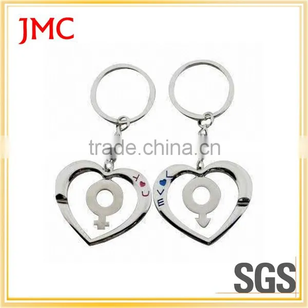 Romantic Metal Key Chain for Lovers With Fashionable and Custom Style photo-3