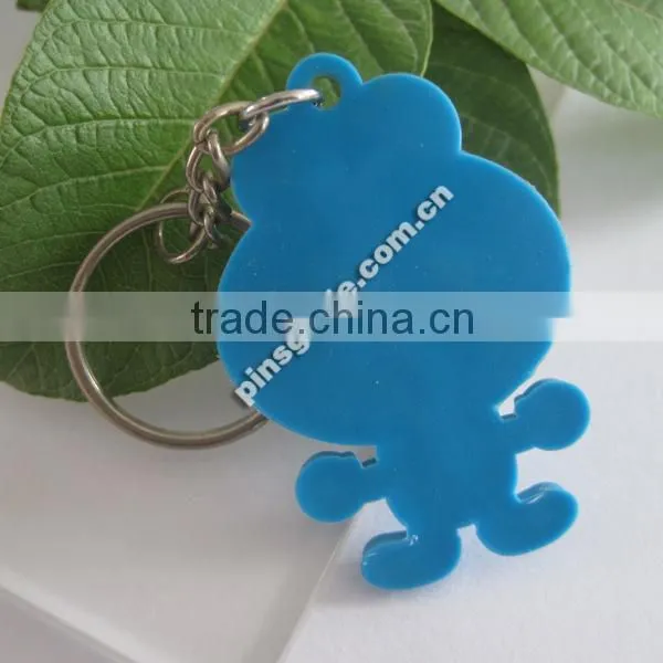 High Quality Cartoon 3d Soft Rubber Pvc Keychain photo-4