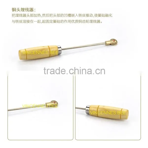 Beekeeping Tool Wheel Imbedding Tool,copper Wheel Imbedding Tool photo-2