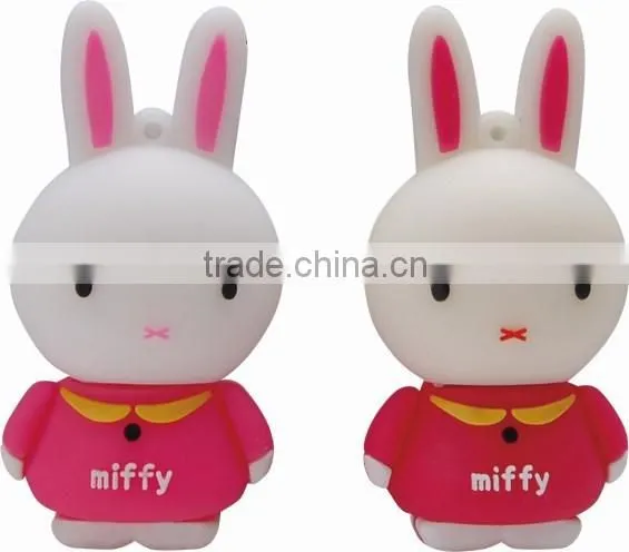 Cartoon Rabbit Mobile Phone Usb Flash Drive photo-2